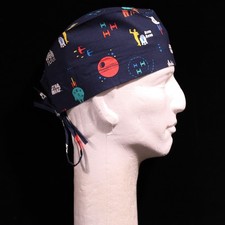 Star Wars Galactic Battle Theme Scrub Hat