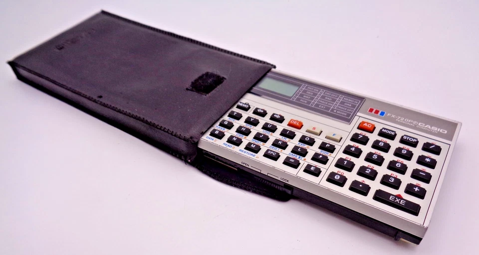 CASIO POCKET COMPUTER FX-720P (F) (+ TASCHE, +RAM-CARD RC-2) ✅ GETESTET - Bild 4 von 4