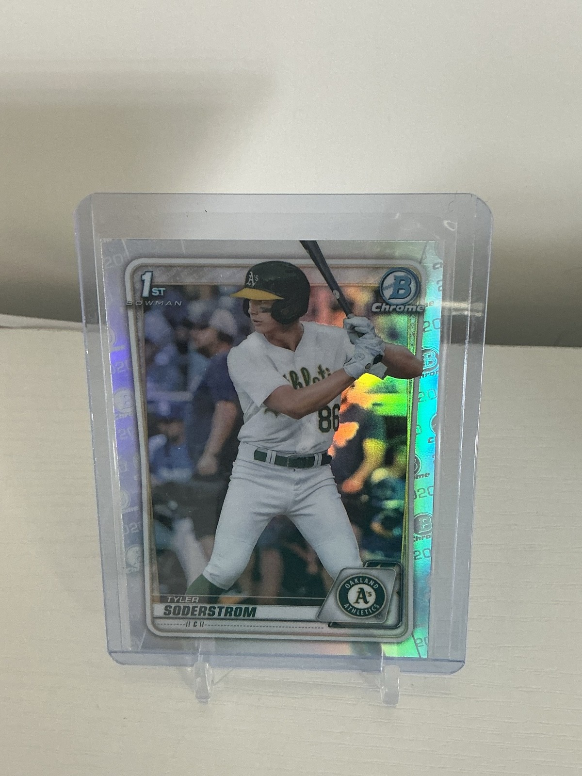 2020 Bowman Draft - Chrome Tyler Soderstrom #BD-119 Refractor (RC)