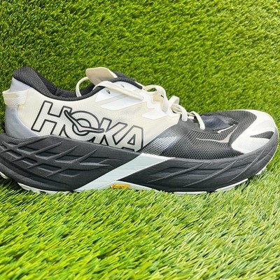 Hoka One One Speedgoat 7 Mens Size 13 Black Gray Athletic Running Shoes Sneakers