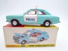 VINTAGE DINKY TOYS 270 FORD ESCORT POLICE CAR IN ORIGINAL BOX 1969