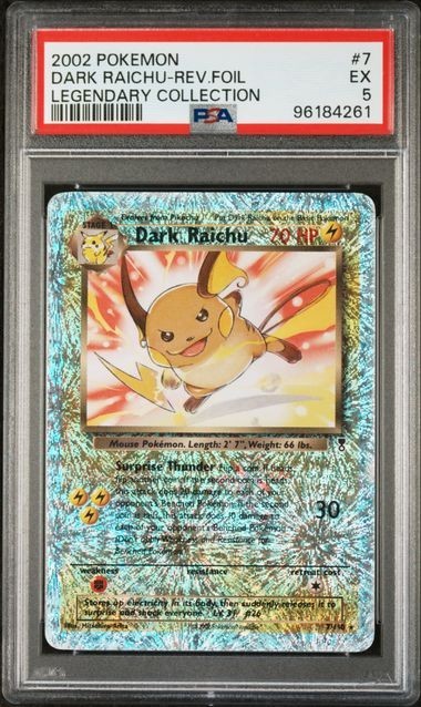 Dark Raichu 7/110 Legendary Collection Reverse Holo for sale