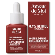 ADM Anti Aging Pure Retinol Serum For Face with Niacinamide - Resurfacing Serum
