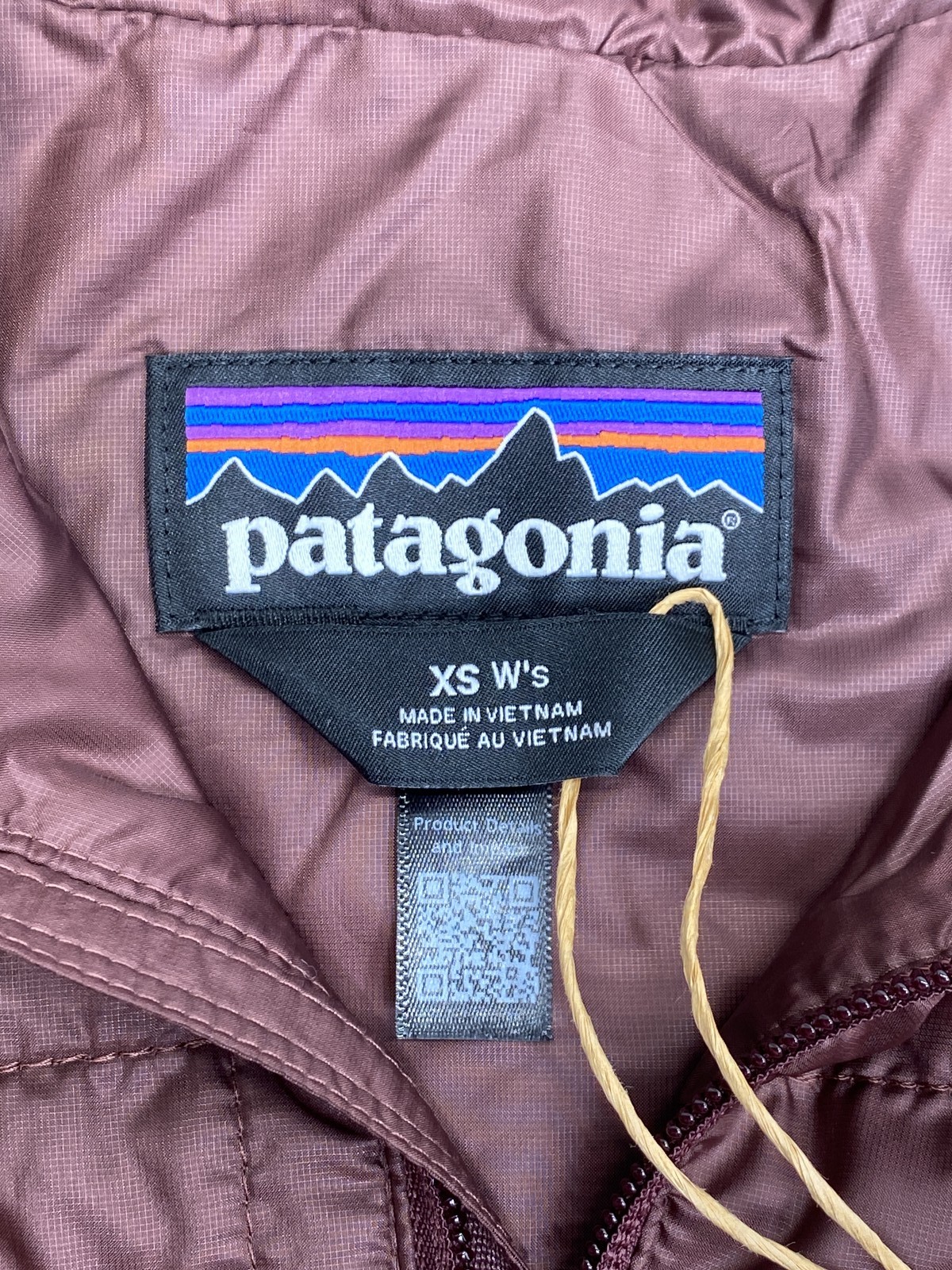 Patagonia Womens Nano Puff Jacket Maroon Size XS Hoody Hooded Packable Coat thumbnail 6