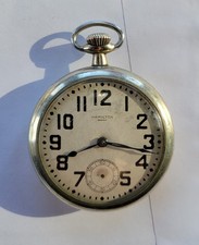 Hamilton RAILROAD Grade 21 Jewel Pocket Watch 940 Size 18 Running