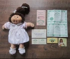 Original 1982 EARTHA BIANCA CABBAGE PATCH KIDS DOLL w/ Birth certificate Inserts