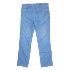 Vintage Levis Action Jeans Mens 36x33 Light Wash Straight Leg Brown Tab Denim