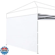 Joramoy Instant Canopy Sunwall 10×10 for Pop Up Canopy, Waterproof, UV Protec