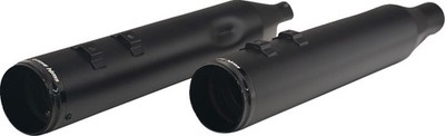 KHROME WERKS 202920 4-1/2'' HP-Plus Slip-On Mufflers with Race Tip - Twin Cam