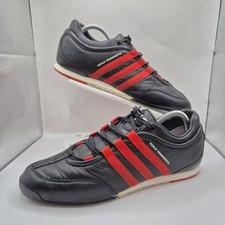 Adidas Y-3  Yohji Yamamato Boxing Sprint Trainers Men's UK 8 Black Red