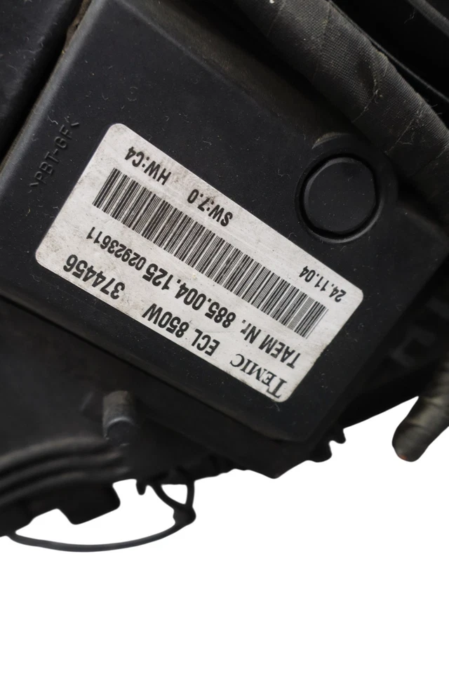 05-14 Mercedes W221 S63 S550 Engine Radiator Cooling Fan Motor Assembly Oem - Image 4 of 4