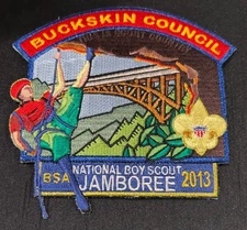 BOY SCOUT BSA BUCKSKIN COUNCIL OA 617 TAKHONEK JAMBOREE 2013 CSP JSP CLIMBER