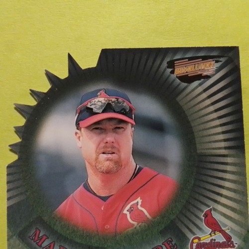 MARK McGWIRE-St. LOUIS CARDS-1999 PACIFIC REVOLUTION "THORN IN THE SIDE" CARD#14 - Picture 5 of 7