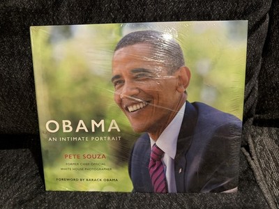 Obama: An Intimate Portrait by Pete Souza (English) Hardcover Book NEW - Sealed