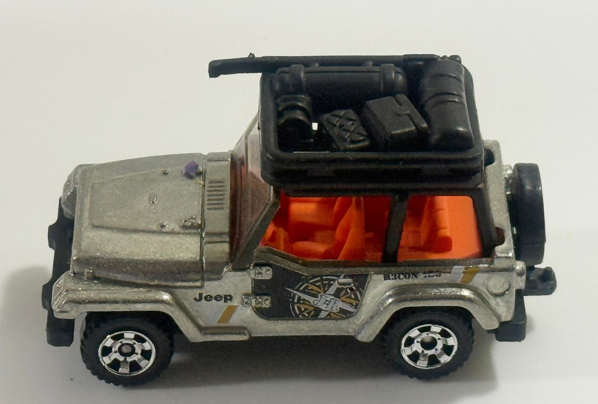 2014 Matchbox Jungle Recon '98 JEEP WRANGLER 1998 ~ Zamac / Orange