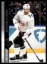 2020-21 UPPER DECK HOCKEY CARD JACCOB SLAVIN #676 CAROLINA HURRICANES 7374