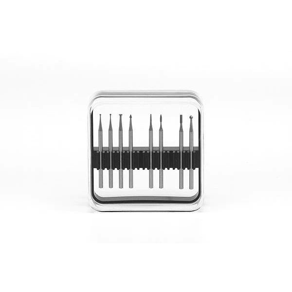 Миниатюрные резьбонарезные наконечники для вращающегося инструмента David Union M3002 для любителей-моделистов, 8 шт.