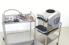 Cornelius Loop Postmixanlage Getränke Schankanlage overcounter dispenser machine