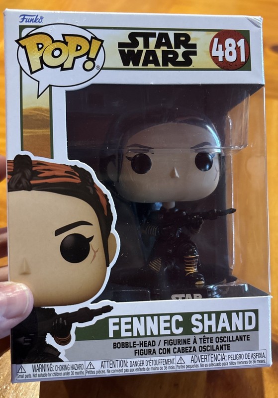 Funko Pop! Star Wars Fennec Shand 481 New!!🌌⭐️🎬