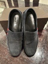 Gucci Men's Navy Blue Loafers