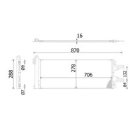Kondensator Klimaanlage Mahle AC 368 000S FüR Fiat Peugeot CitroëN Ducato Boxer