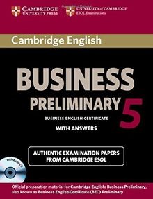 Cambridge English Business 5 Preliminary Self-study Pack... | Buch | Zustand gut