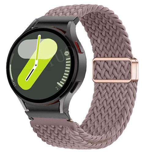 Quick Fit Geflochtenes Nylon Band Armband für Samsung Galaxy Watch 7 FE 4 5 6 Classic - Bild 43 von 50