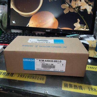1PC New Omron R7M-A40030-BS1-D Servo Motor In Box Expedited Shipping