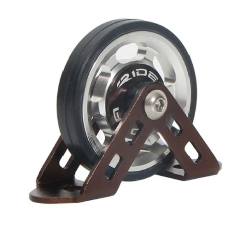 Ridea 40 mm ruote eazy parafango posteriore rulli Ezwheel per bici pieghevole Brompton RMR1 - Foto 3 di 7