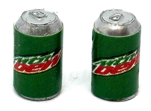 Dolls House Drink Cans Tins Fizzy Pop 1:12 Scale Miniature Pub Bar ML 2 Tumdee - Picture 4 of 18