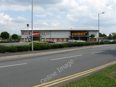 Foto 6x4 Comet Superstore, Holmer Road Hereford um 2009
