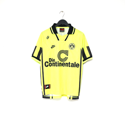 1996/97 SAMMER #6 Borussia Dortmund Vintage Nike Home Football