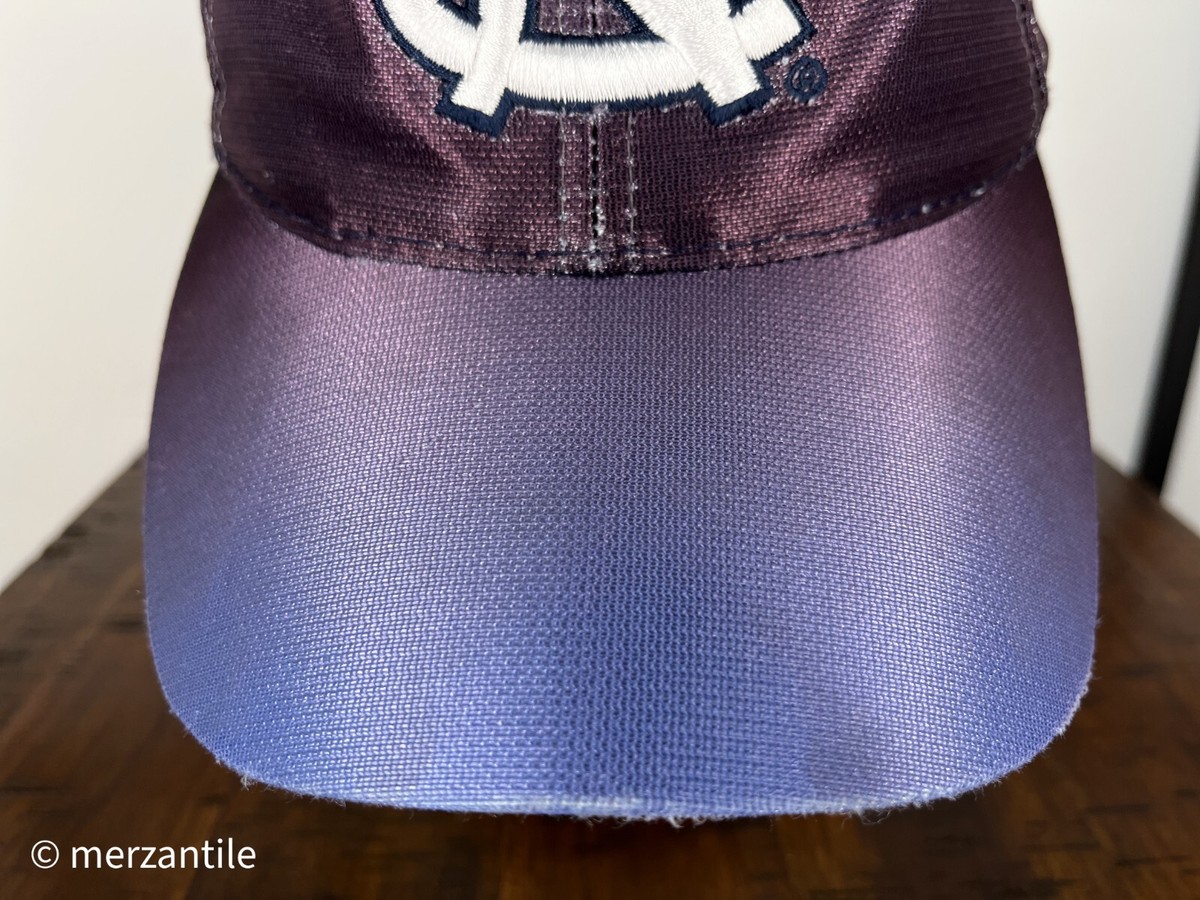 VINTAGE North Carolina Tar Heels Hat Cap Fitted Adult 7 1/4 Purple 