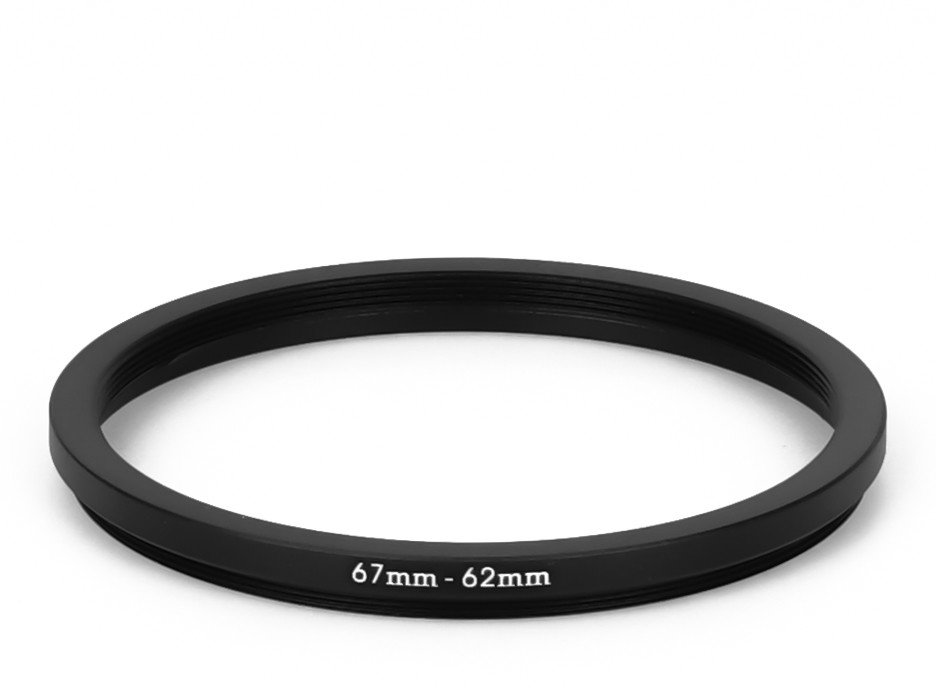 62mm A 43mm Anello Adattatore Per Filtro Step-down Da,Compatibile Anello Adattatore In Metallo Per Obiettivo Fotocamera Con Filettatura Filtro Da 62mm A 43mm - Foto 11