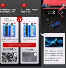 Desolfatore 12-48v-fotovoltaico - Rigeneratore batterie - manutenzione auto