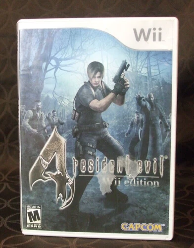 Resident Evil 4 Wii Edition 2007, Used (Tested), MANUAL INCLUDED