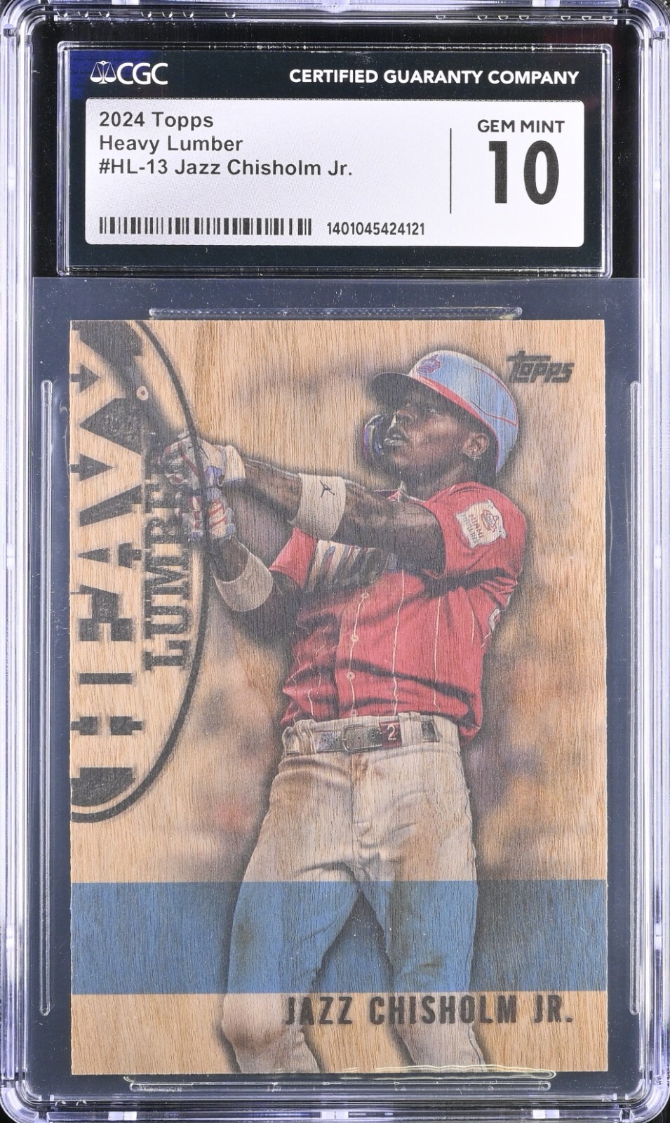 JAZZ CHISHOLM JR 2024 Topps Heavy Lumber #HL-13 SP GEM MINT +COUPONS +FREE SHIP!