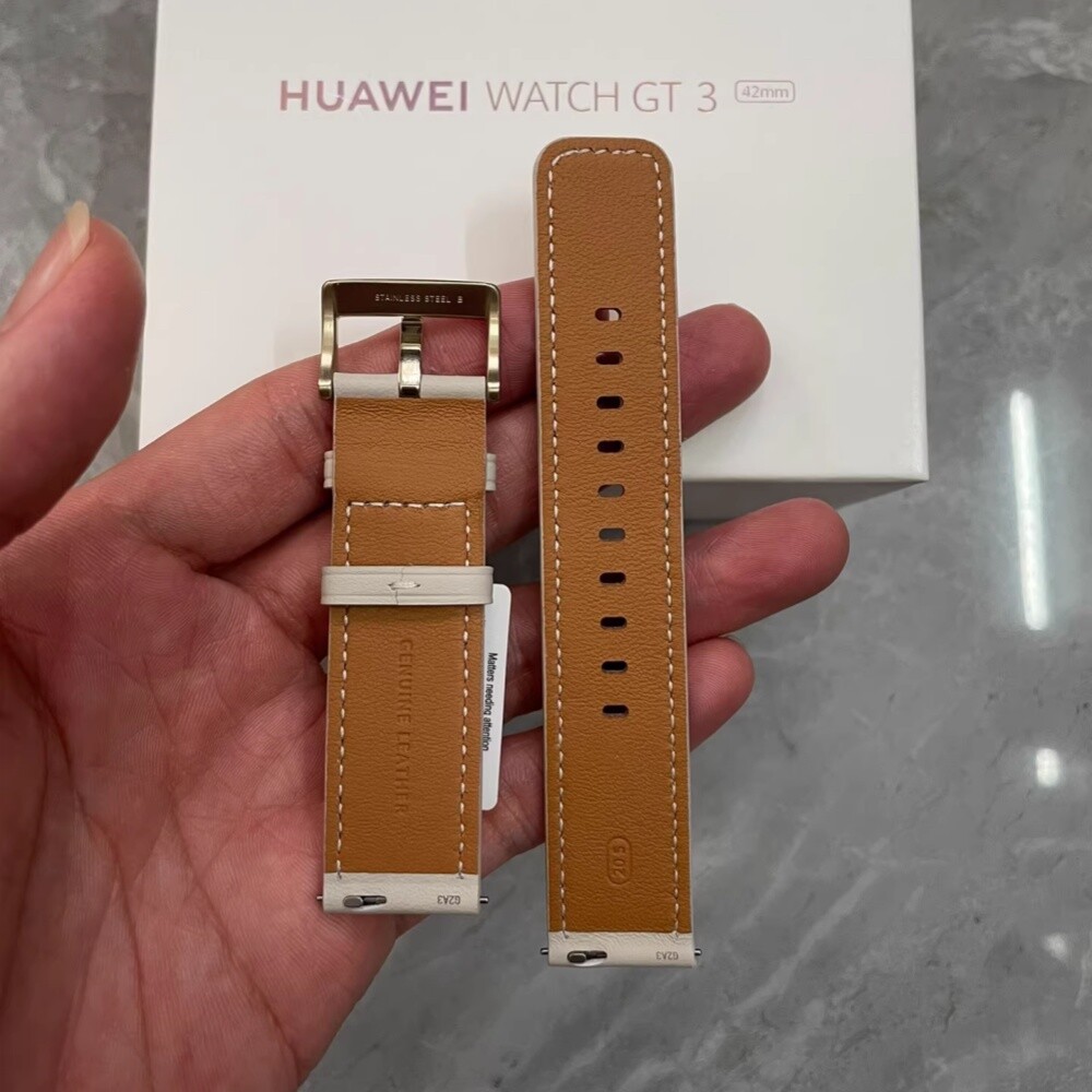 100% Original Premium Leather Wrist Watch Band Strap For Huawei