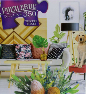 350 Pieces Jigsaw Puzzle Pretty Apartment Pup 20 X 12 Puzzlebug Deluxe
