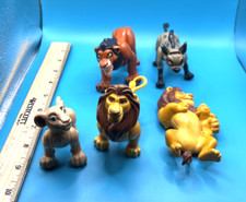 Lot of 5 Vintage 1990s Lion King Toys   Burger King Kids Meal Figures  More