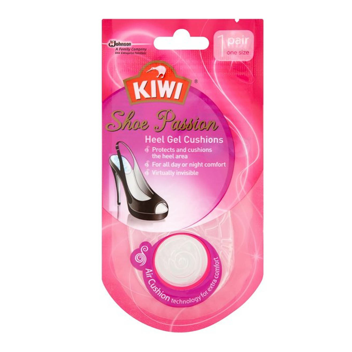 Kiwi Heel Gel Cushions 1 Pair Ones Size Fits All Buy 1, 2 or 3 Pairs eBay