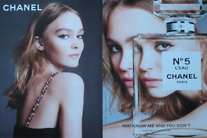 Pubblicita Advertising Werbung Italian Clipping 18 Chanel Lily Rose Depp Ebay