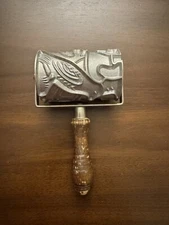 VTG Monopol Auro Rolling Cookie Pastry Roller Christmas Animals Birds Germany