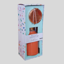 Argos Home Small Bottle and Compact Mirror Set Gift boxed
