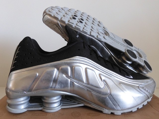 Size 13 - Nike Shox R4 Silver Bullet 