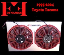 FF DYNAMICS EXTREME ELECTRONIC TWIN COOLING FAN SYSTEM: 1995-2004 TOYOTA TACOMA