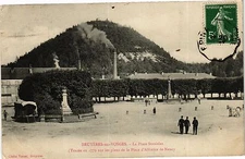 Old postcard BRUYERES-en-VOSGES - La Place Stanislas (184891)