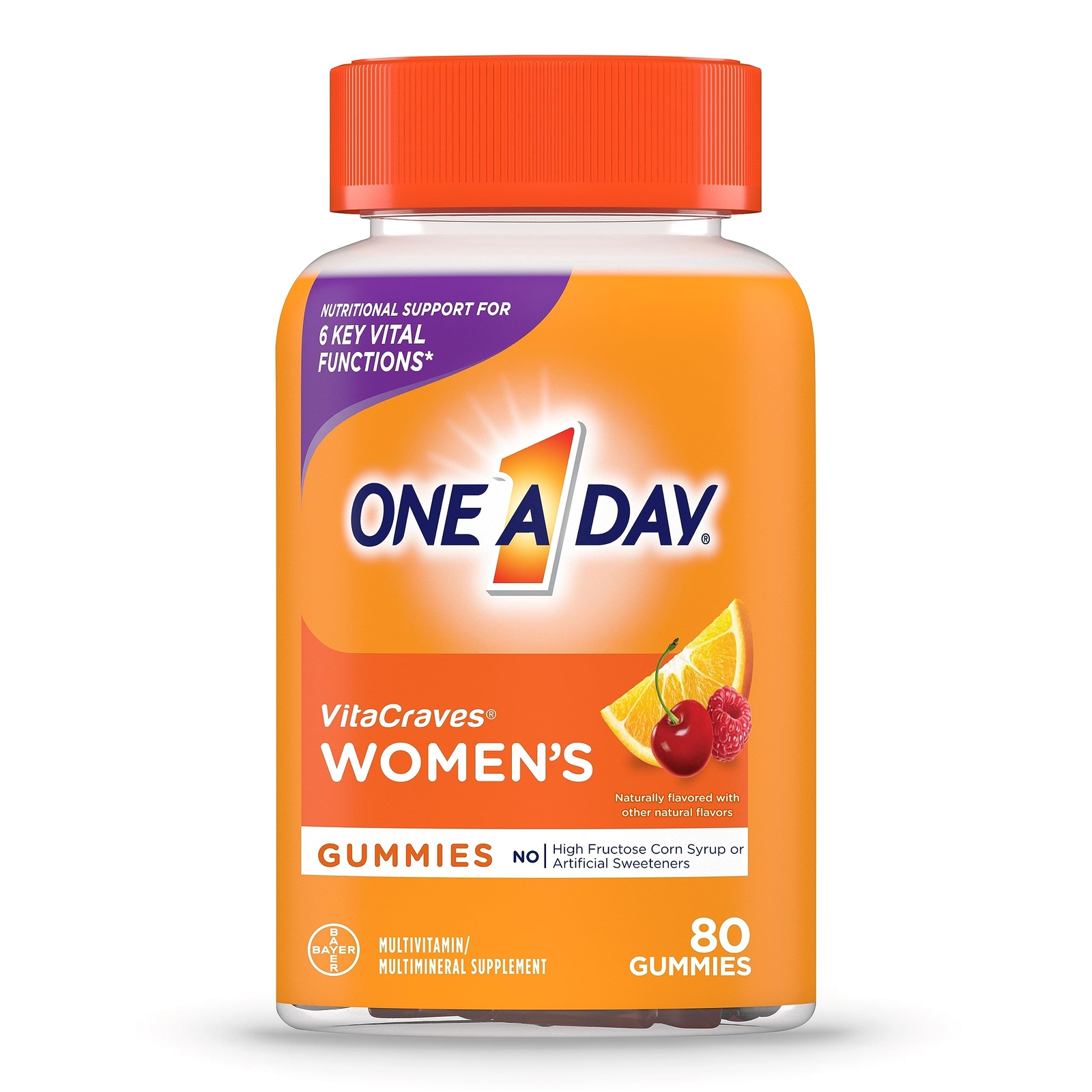 One A Day Women’s Multivitamin Gummies Supplement with Vitamin A C D E and Zi...