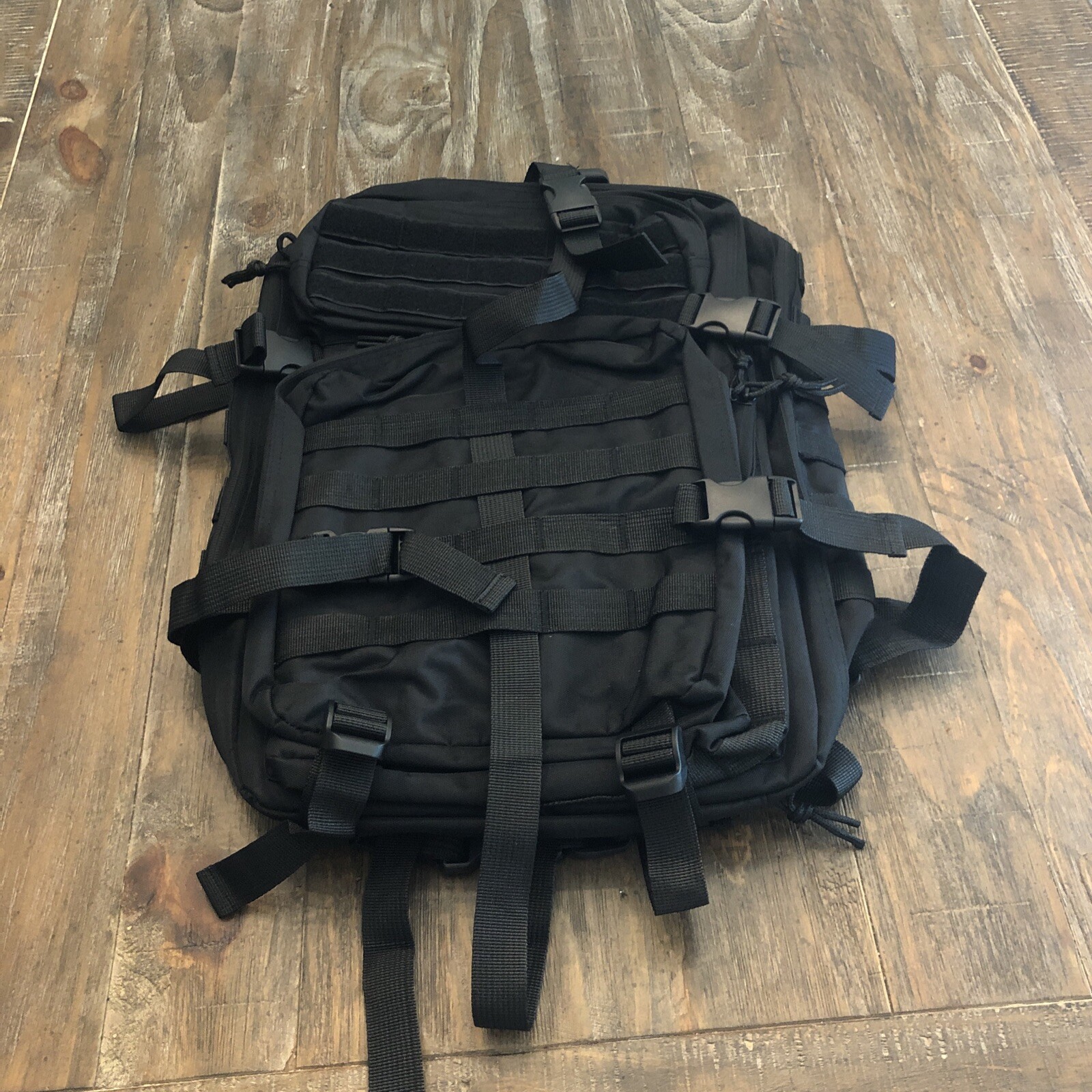 Military Tactical Black Backpack eBay