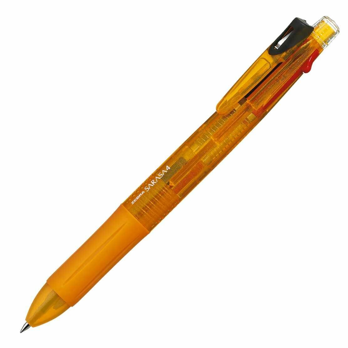 Zebra SARASA 4 0,5 Mm 4-Farben-Kugelschreiber – Schwarz, Blau, Rot, Grün, Für Schule & Büro